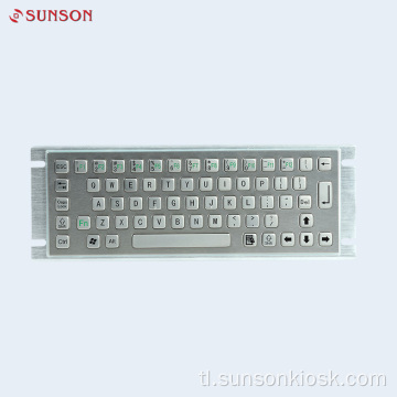 Vandal Keyboard para sa Kiosk ng Impormasyon
